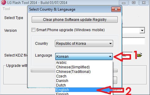 lg flash tool 2014 upgrade stopped due to an error