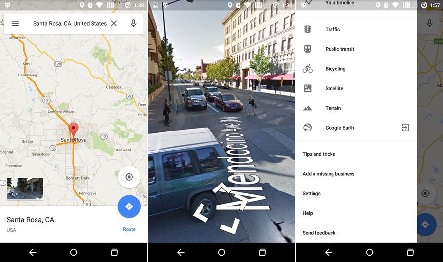 download google street view map