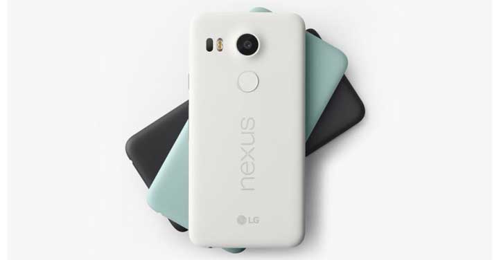 Nexus 5X colors