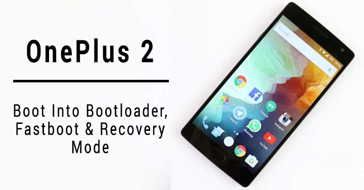 Boot OnePlus 2 into Recovery Mode