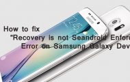 Recovery is not Seandroid Enforcing