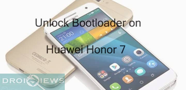 Unlock Bootloader on Huawei Honor 7