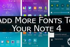 Custom Fonts on Galaxy Note 4