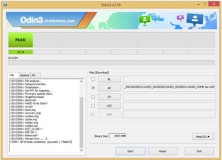 odin-3.10.6-firmware-installation-pass