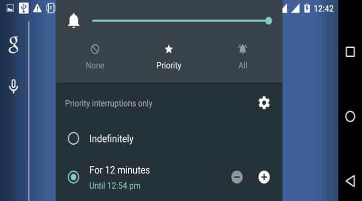 Priority Mode on Android