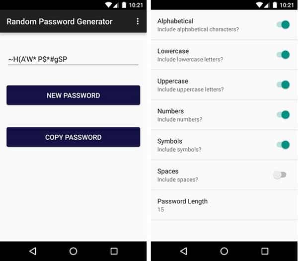 password safe and manager android