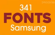 Fonts for Samsung Galaxy Devices