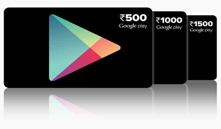 Google Play Gift Cards