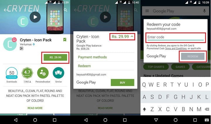 How to Redeem Google Play Gift Cards | DroidViews