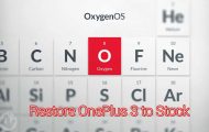 Restore OnePlus 3 to Stock