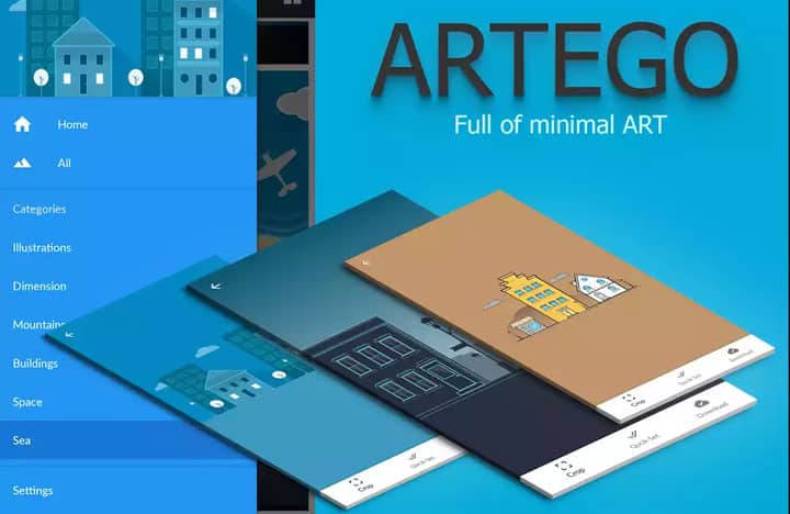 artego wallpaper app android