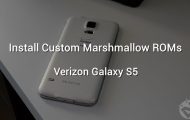 flash custom marshmallow roms galaxy s5