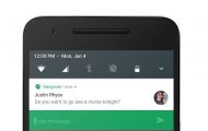 quick reply android nougat notifications