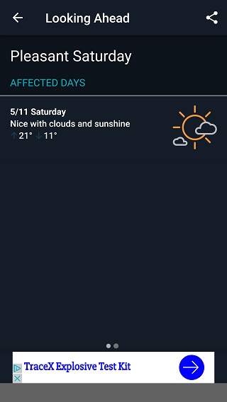 AccuWeather current weather