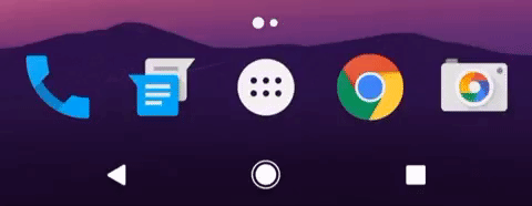 google home button animation
