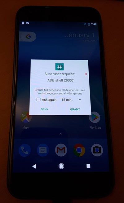root google pixel 3 xl