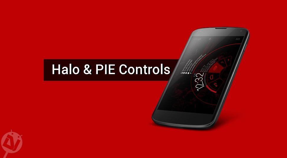 Halo and Pie Controls