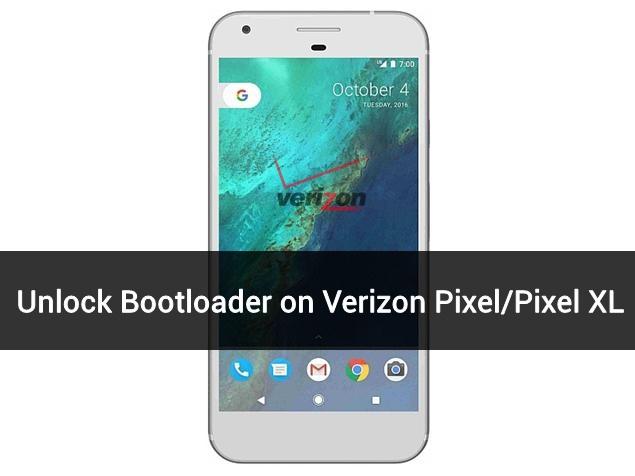 unlock bootloader on verizon google pixel