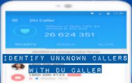 Identify Unknown Callers With DU Caller