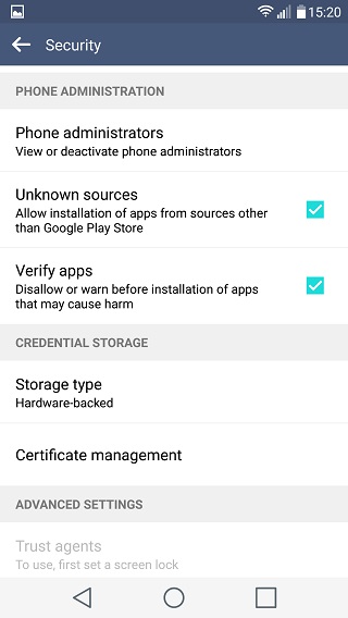 amazon app store settings