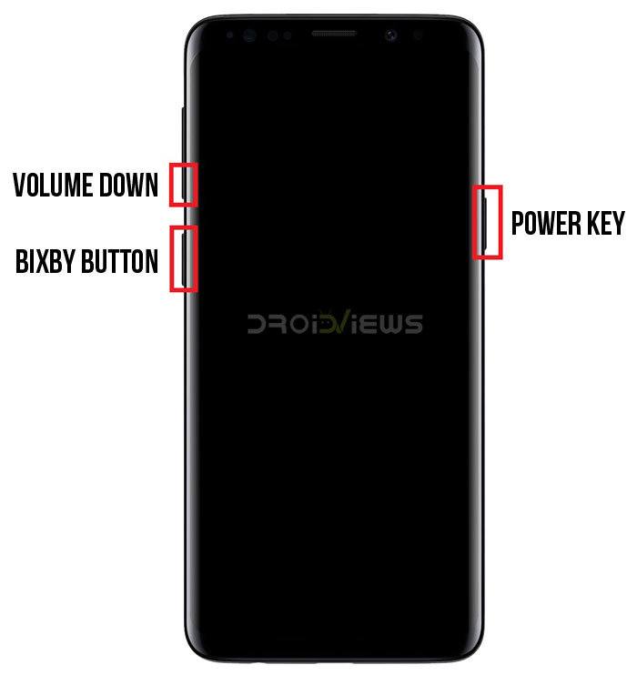 Galaxy S9 download mode key combination