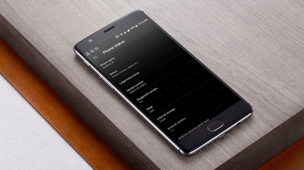leaked oneplus 3t nougat update