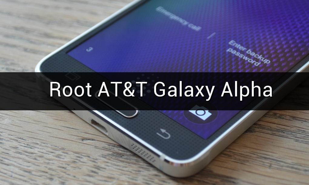 root at&t galaxy alpha