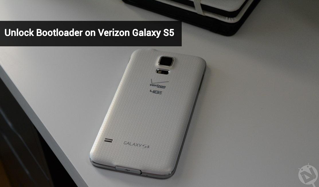 unlock bootloader on verizon galaxy s5