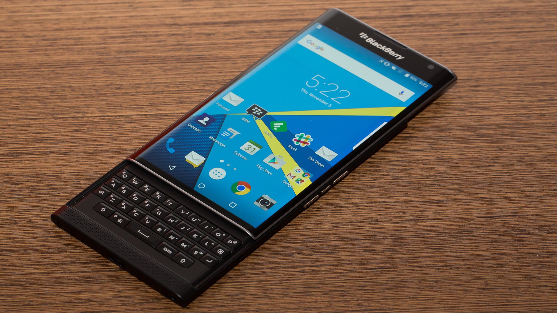 BlackBerry Priv Receives the latest Android Security Patch DroidViews