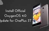 OxygenOS 4.0 Update on OnePlus 3T