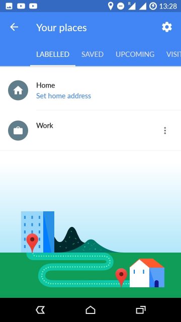 google maps home and work address google maps home address