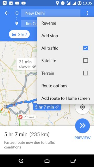 add constraints to navigation google maps add constraints to navigation