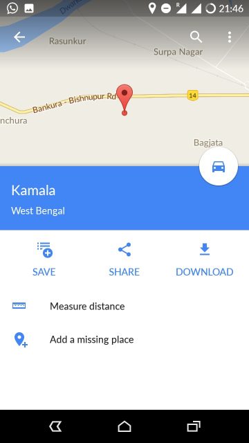save pace in google maps