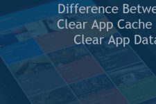 Difference Between Clear App Cache and Clear App Data