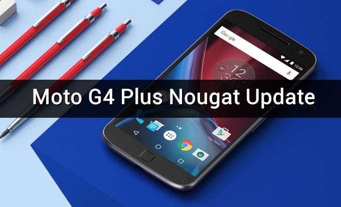 moto g4 plus nougat