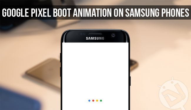Pixel Boot Animation