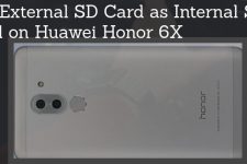 Use External SD Card as Internal SD Card on Huawei Honor 6X