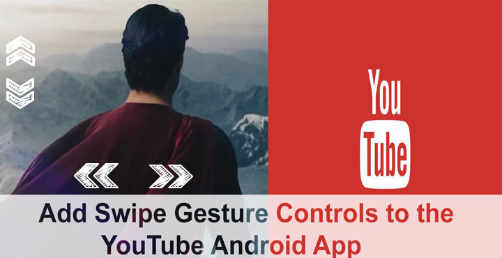 Add Swipe Controls to YouTube