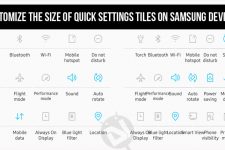 Tile Size on Samsung Devices - Quick Settings - Droid Views