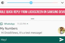 Quick Reply - Enable Quick Reply from Lockscreen - Droid Views