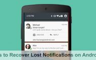 Lost Notifications - Lost Notifications on Android - Droid Views