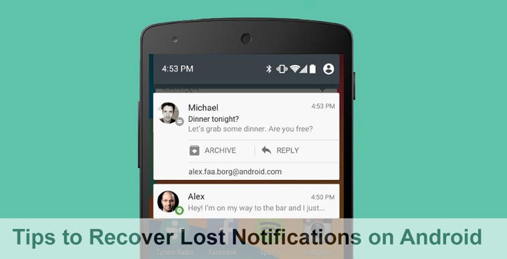 Lost Notifications - Lost Notifications on Android - Droid Views