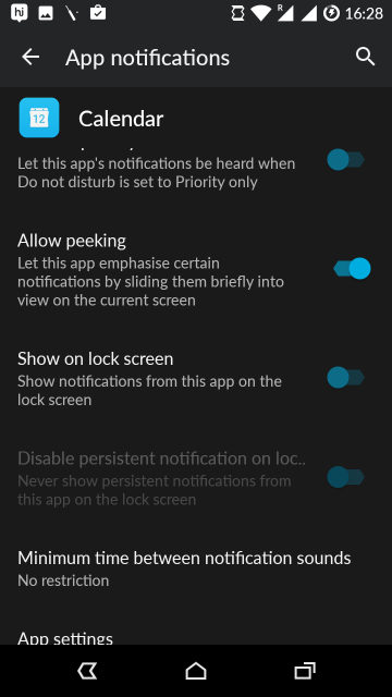 notifications access android