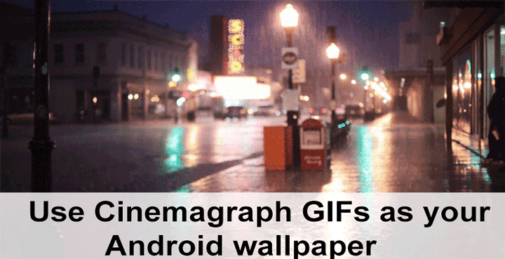 use gif wallpaper android