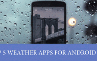 5 Best Weather Apps for Android
