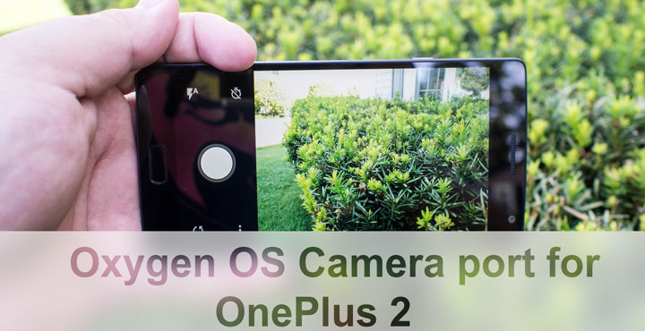 Oxygen OS 3.5.6 Camera port OP 2