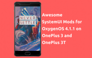 SystemUI Mods for OxygenOS 4.1.1 - OnePlus 3 and 3T - Droid Views
