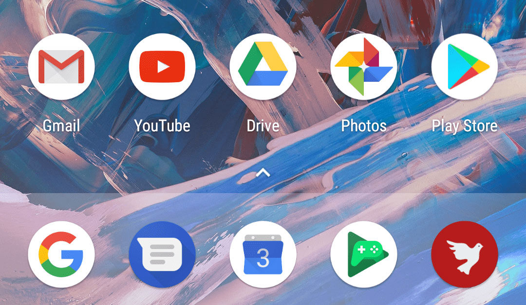 Round icons on OnePlus 3