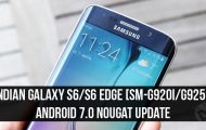 Android 7.0 Nougat - Indian Galaxy S6/S6 Edge - Droid Views