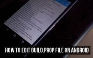 edit build prop android